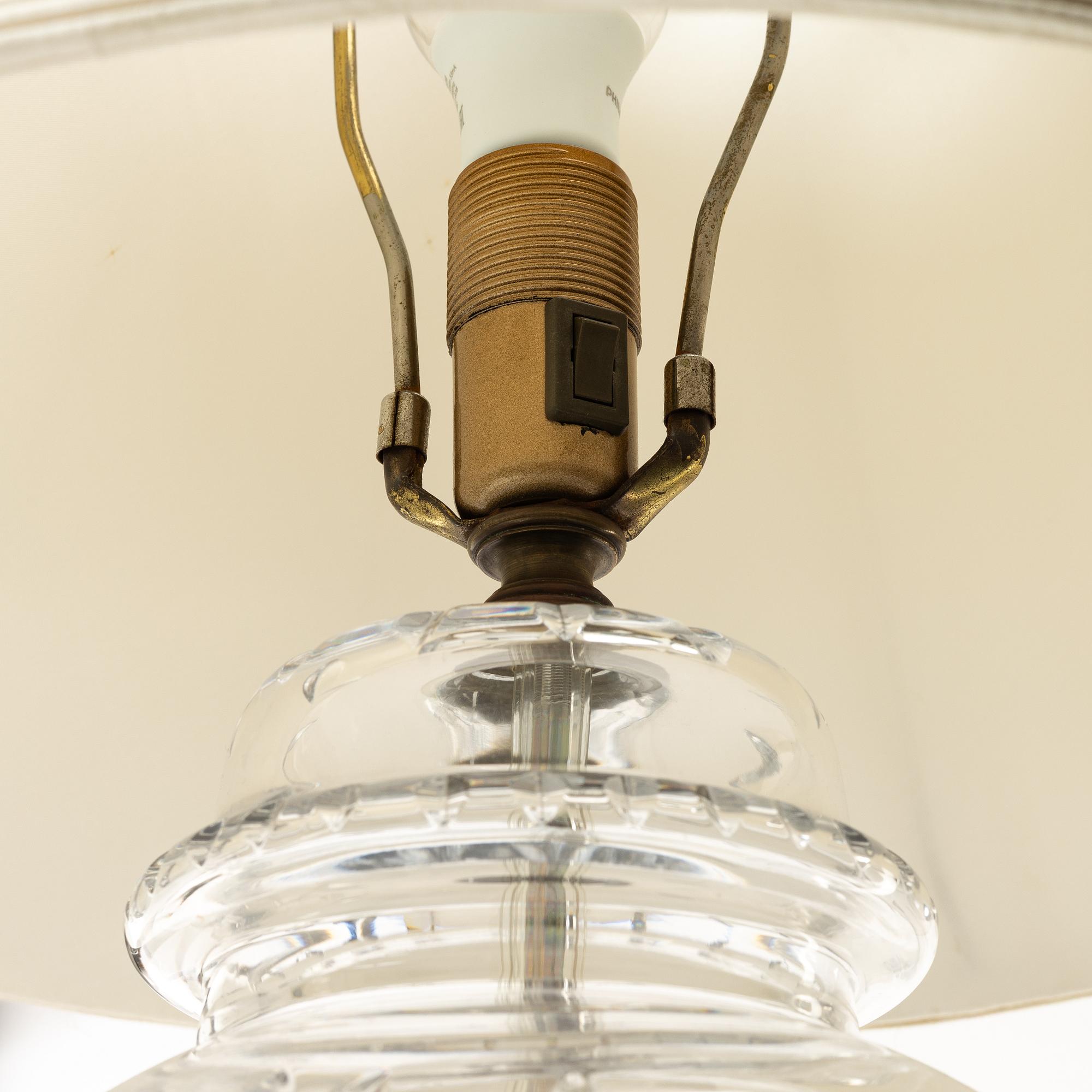 Table lamp, second half of the 20th century.