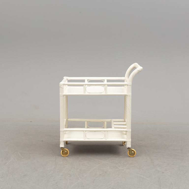 a serving trolley from the second half of the 20th century.