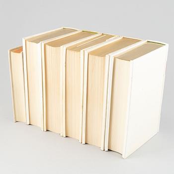 Six books, "Svenska Silversmeder" and "Tenngjutare i Sverige", Sweden, 1941-1967.