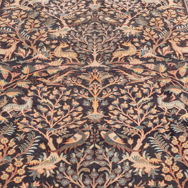 MATTA, old/semiantik, Golpayegan Iran, figural, ca 297 x 198 cm.