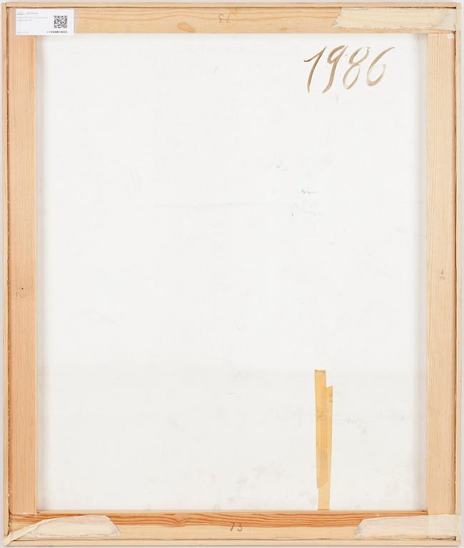 YVES POYET, olja på duk, signerad.