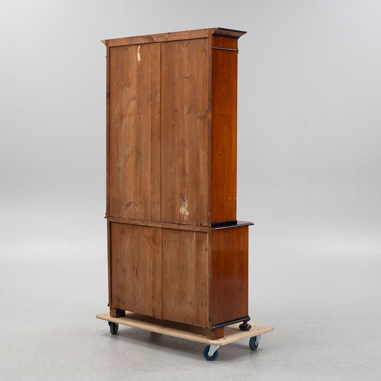 Bookcase, late 19th century.