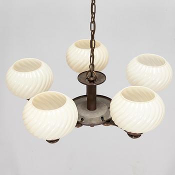 Paavo Tynell, taklampa, modell 1210, Taito 1930-tal.