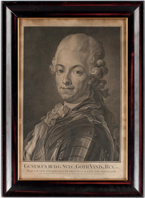 PER GUSTAF FLODING, kopparstick, efter Lorens Pasch d.y, 1782.