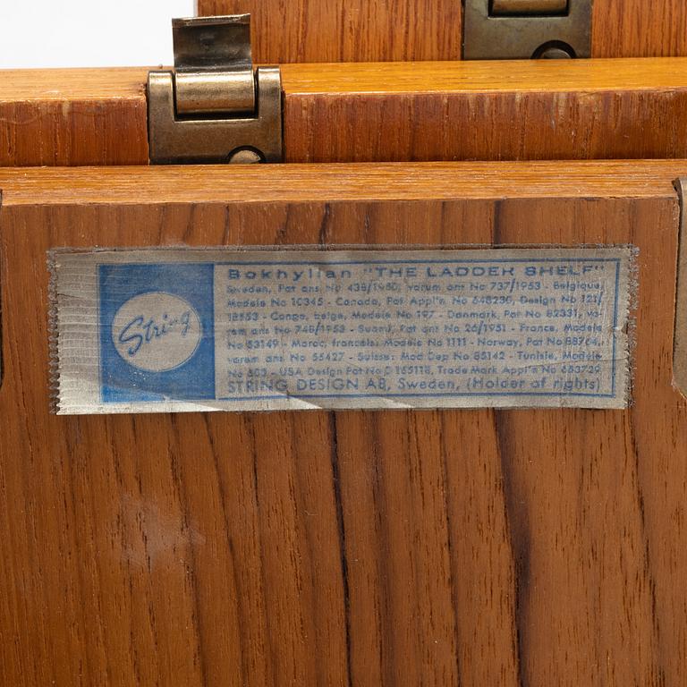 Nils Strinning, a "Continental" bookcase, mid 20th century.