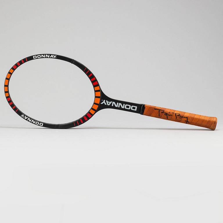 BJÖRN BORG, tennisracket, Donnay Borg Pro, 1980-83.