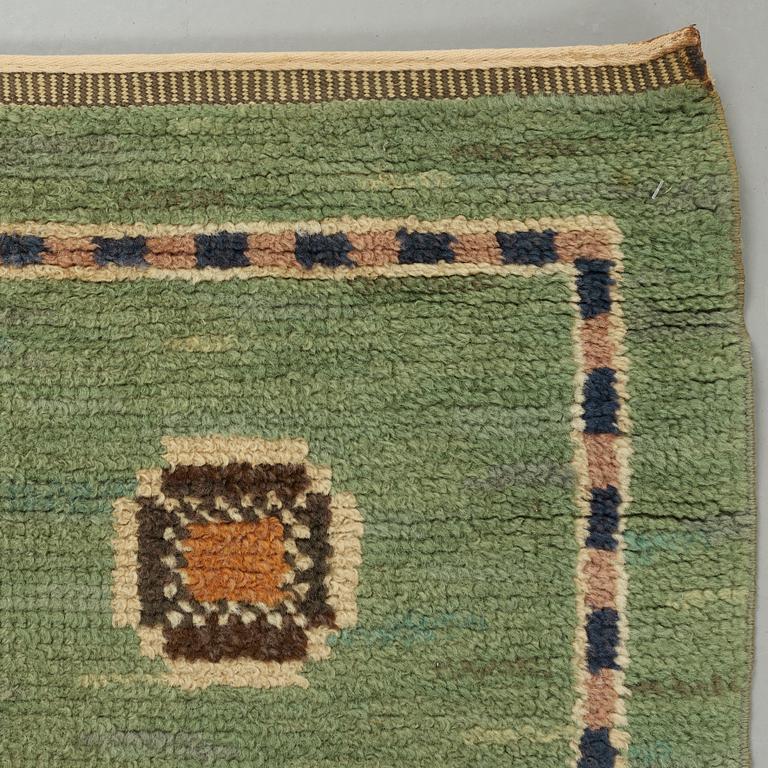 Märta Måås-Fjetterström, A CARPET, "Älgö", knotted pile, ca 127,5 x 95,5 cm, signed MMF.