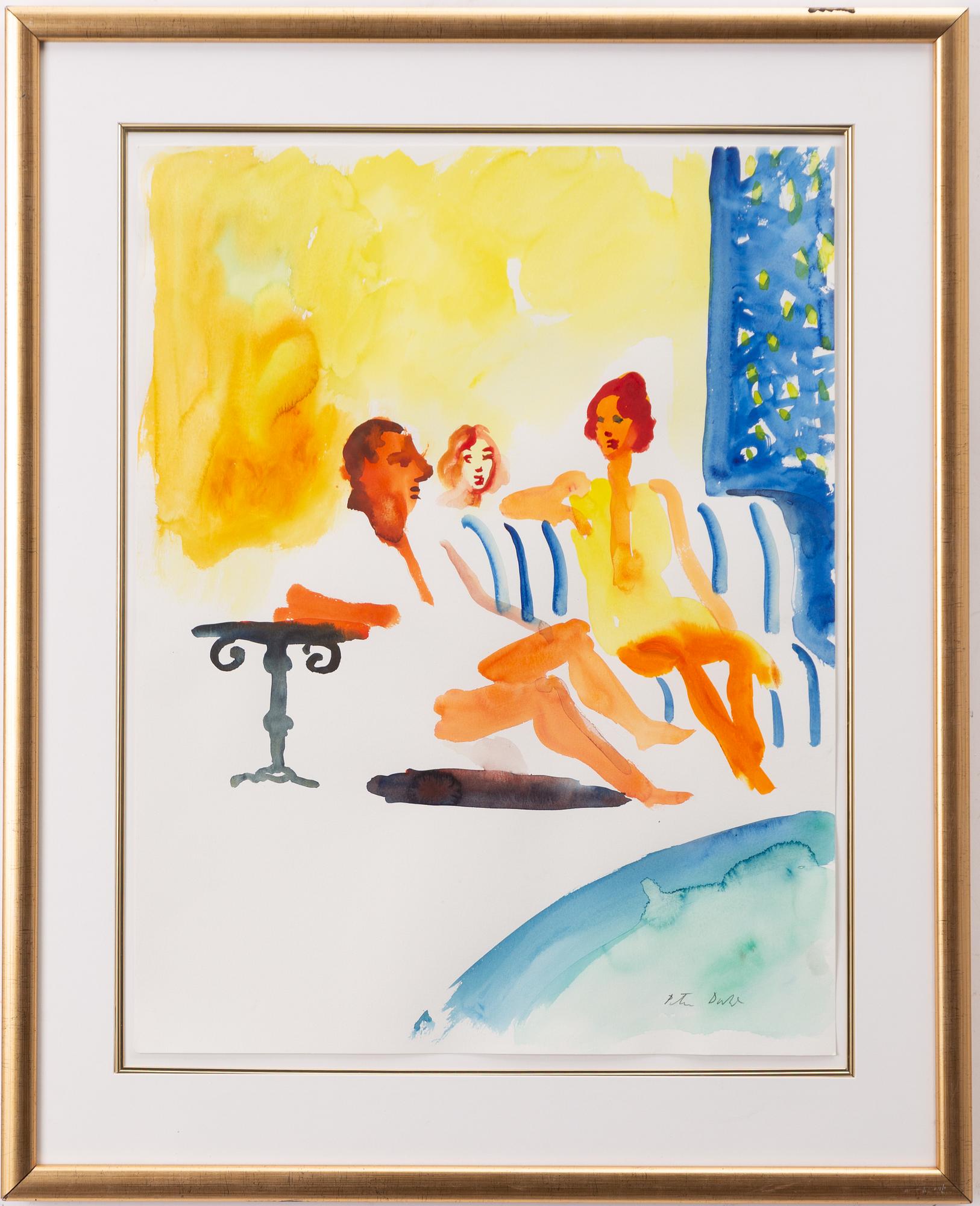 Peter Dahl, Conversation on the Sofa.