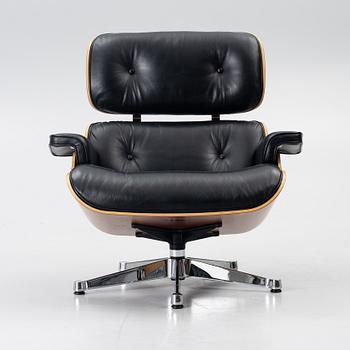 Charles & Ray Eames, fåtölj, "Lounge Chair", Vitra, 2000-tal.
