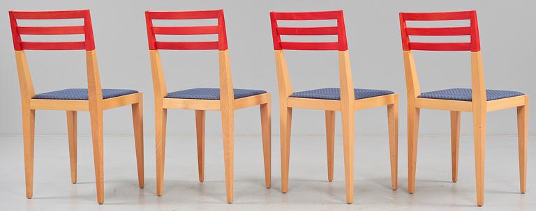 STOLAR, 4 st, "Frigg", Fabio Bortolani, Offecct, sent 1900-tal.