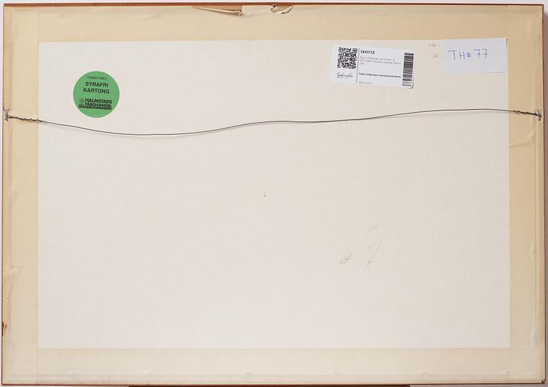 Barry Flanagan, tre stycken etsningar. Samtliga signerade. En numrerad 42/50 och två numrerade 44/50.