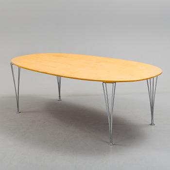 Bruno Mathsson and Piet Hein "Superelips" dining table from Mathsson International.