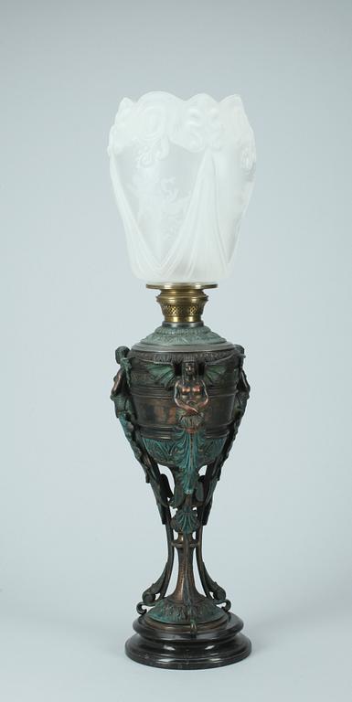 FOTOGENLAMPA, metall, 1900-talets början.