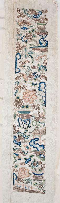 PEKINGSÖMNAD, 4 delar, Kina, Omkring 1800/1900.