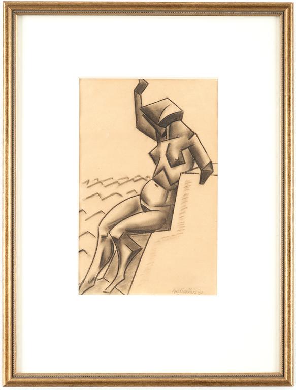 MAX WALTER SVANBERG, drawing signed and dated.