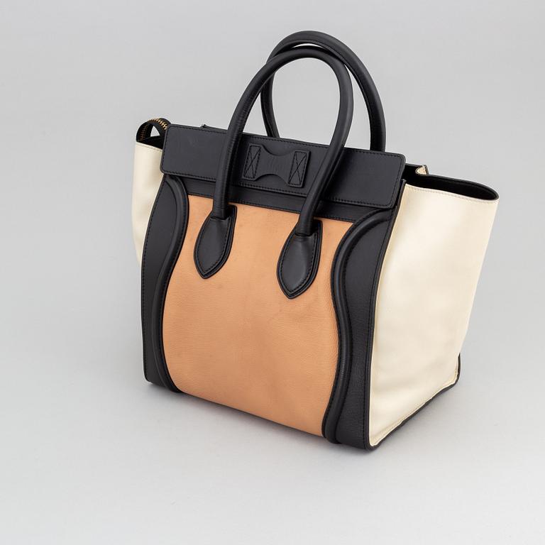 Céline, a leather 'Luggage' handbag.