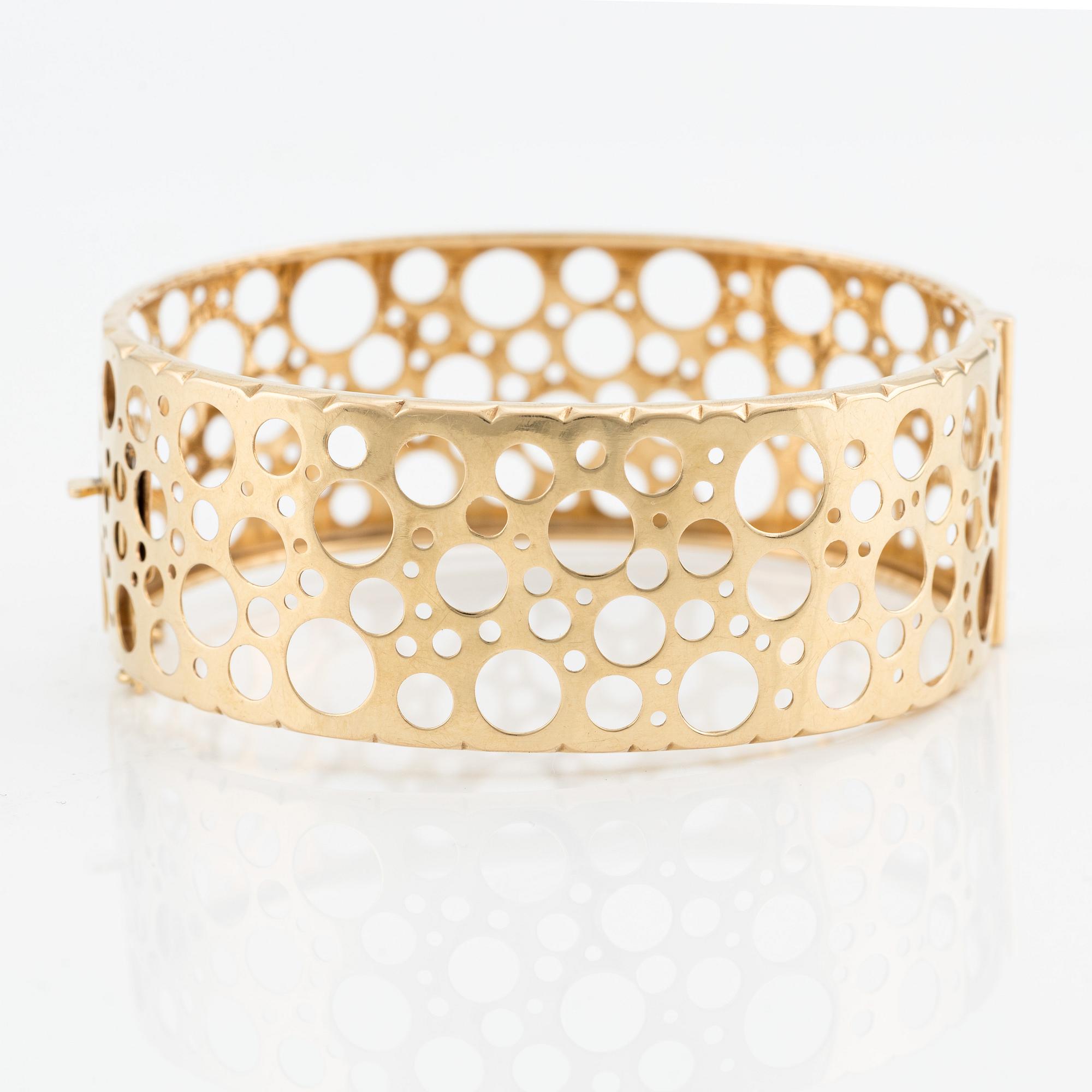 Liisa Vitali, armring, 18K guld.