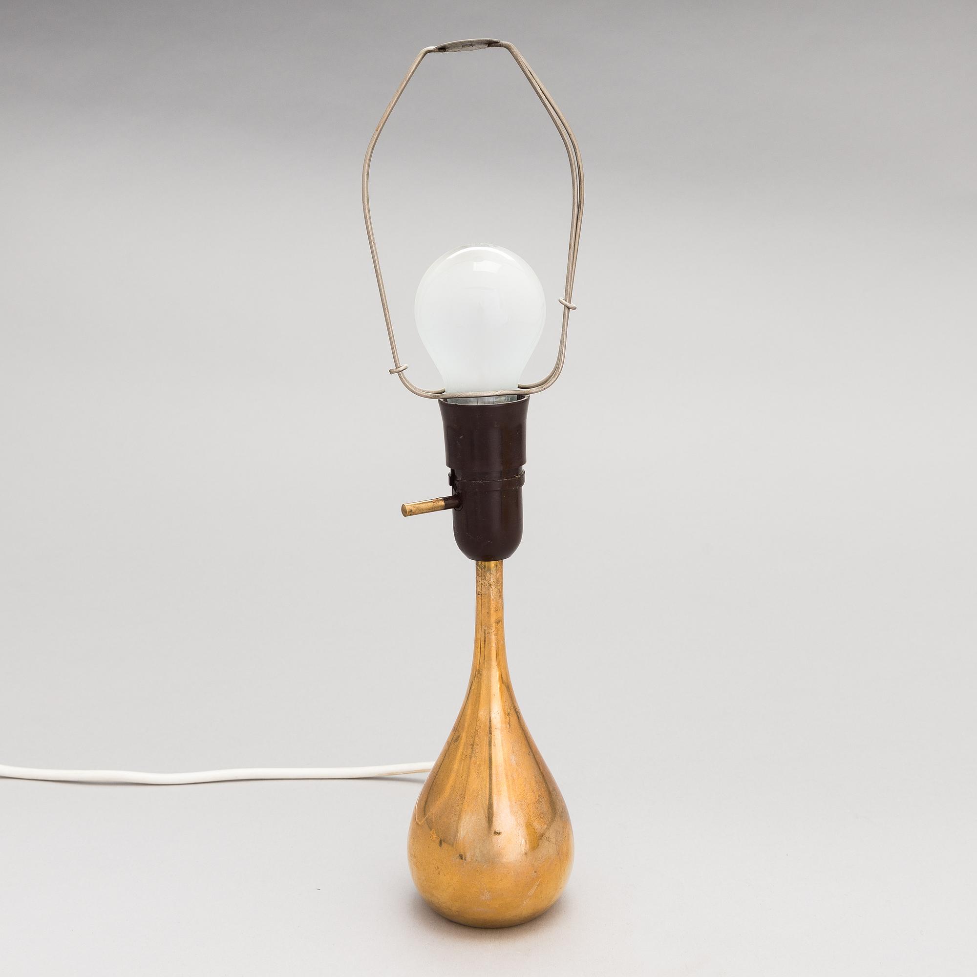 Mauri Almari, bordslampa, Idman, 1900-talets mitt.