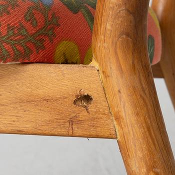 Jörgen & Nanna Ditzel, a pair of 'Kitani ND-01' armchairs, Willadsen, Vejen, Denmark, 1950s.