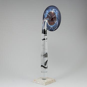 ANN WOLFF, glasskulptur, 1980-tal, signerad.