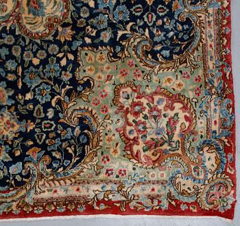 A carpet, Old Kerman, ca 467 x 295 cm.