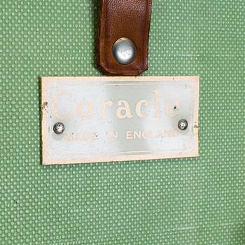 Picnic basket, Coracle, England, 1950th.
