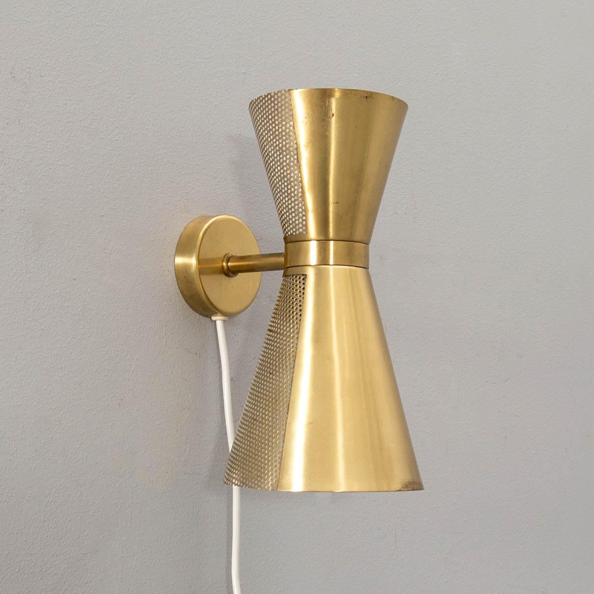 Vägglampa, Falkenbergs belysning, 1950-tal.