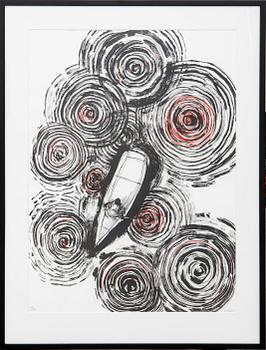 Chiharu Shiota, "Sailing in the sky".