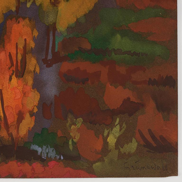 Isaac Grünewald, Autumn, Norrland.