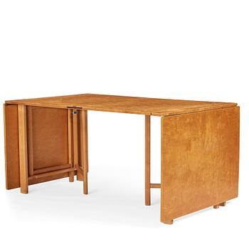 442. Bruno Mathsson, a folding table, Firma Karl Mathsson, Sweden, ca 1940.