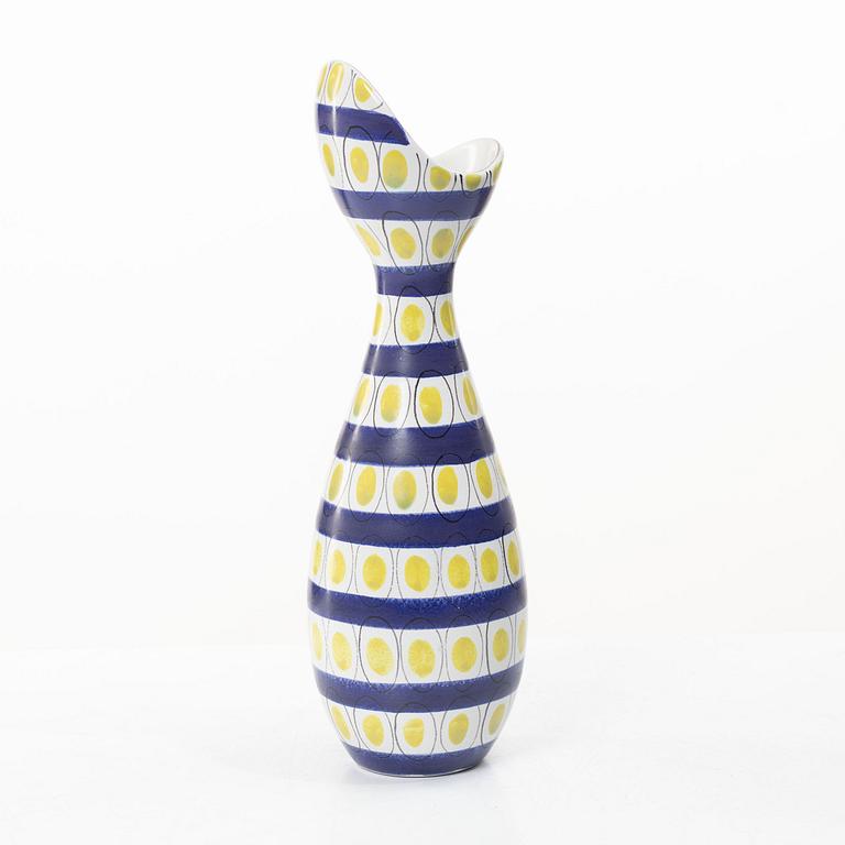 Stig Lindberg, Vase, faience, Gustavsbergs studio.