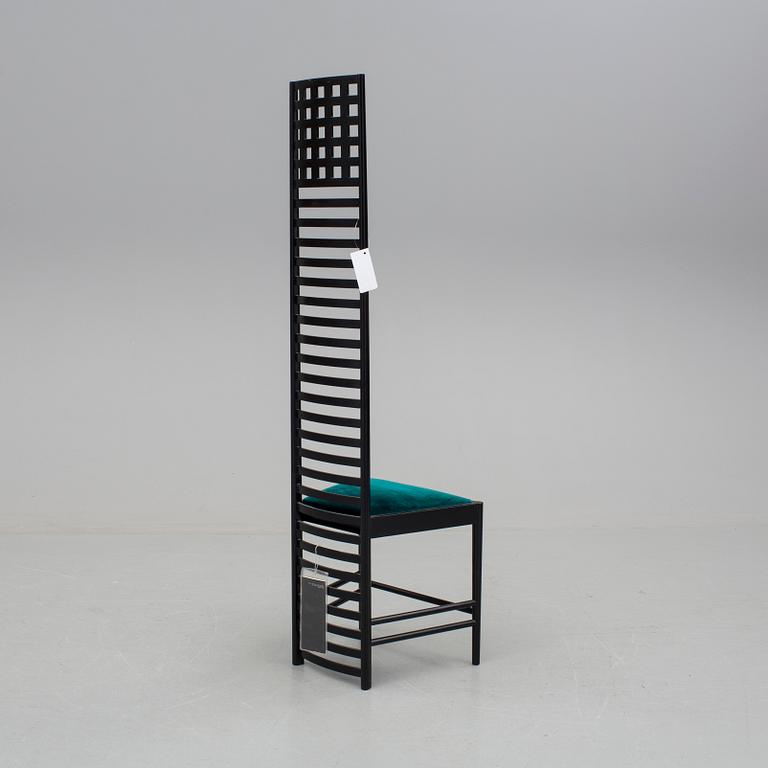 CHARLES RENNIE MACKINTOSH, stol, "Hill House 1", Cassina, Italien. Formgiven 1902.