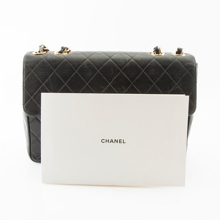 Chanel, bag, "Jumbo Single Flap Bag", 1994-96.