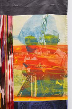 Robert Rauschenberg, "Samarkand Stitches #III ".