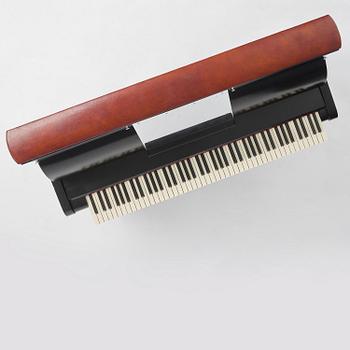 Poul Henningsen, a "PH Upright Piano", executed by Andreas Christensen, Denmark, 1940s.