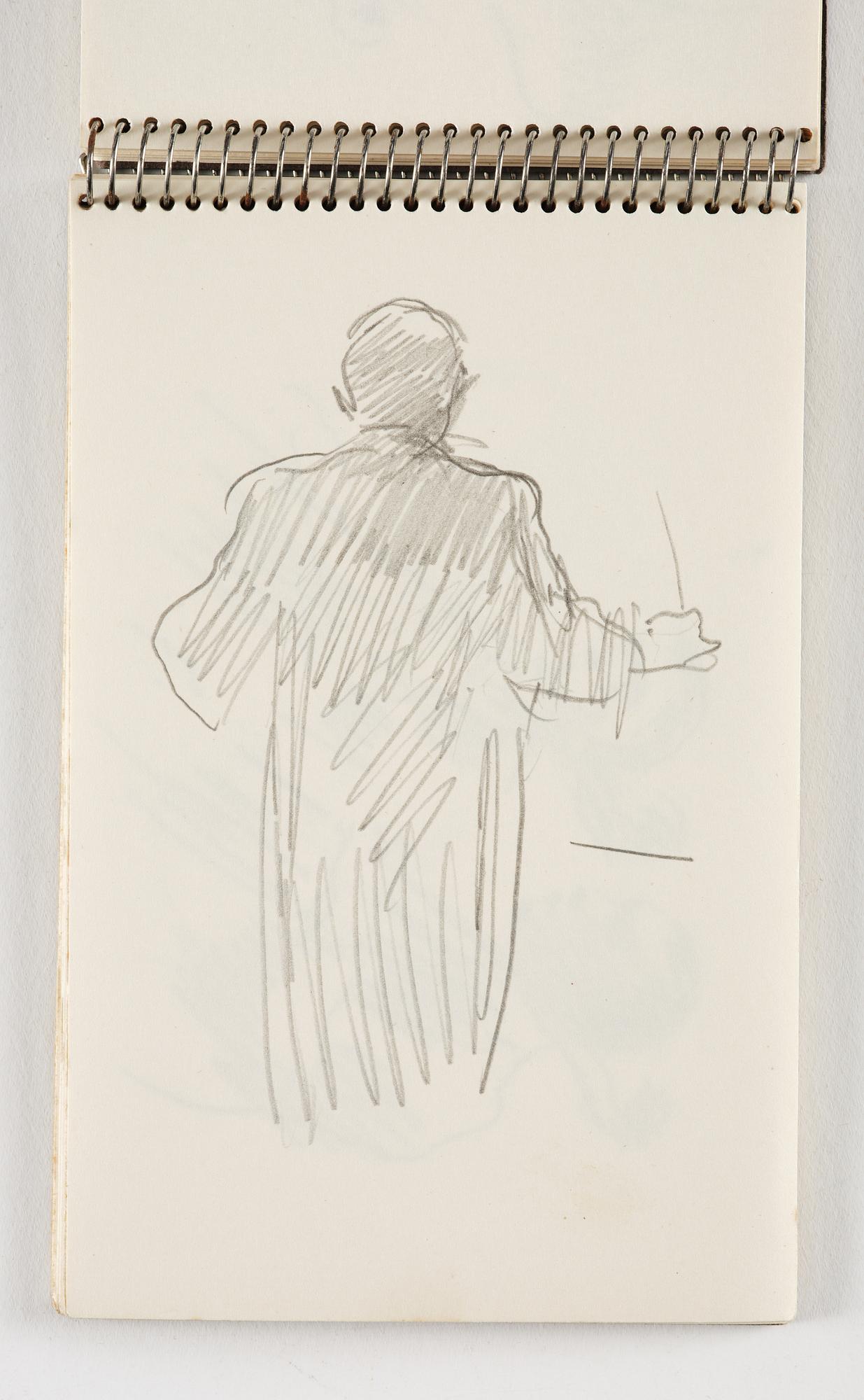 Lotte Laserstein, 10 små skissblock med teckningar.