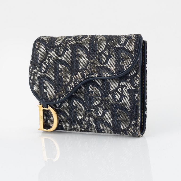 Christian Dior, plånbok, "Saddle Lotus Wallet".