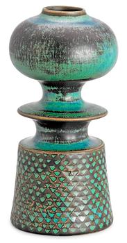 833. A Stig Lindberg stoneware vase, Gustavsberg studio 1962.