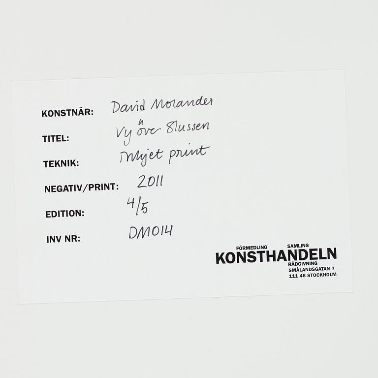 David Molander, "Detalj från Slussen", 2010.