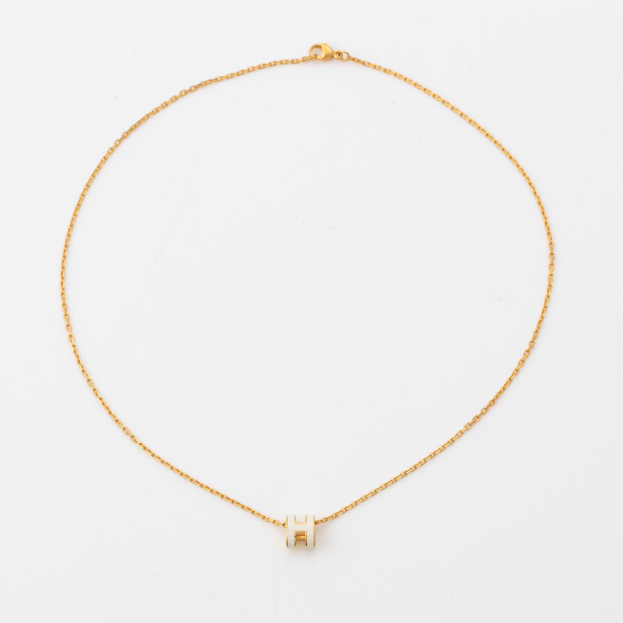 Hermès, hänge med kedja, Pop H.