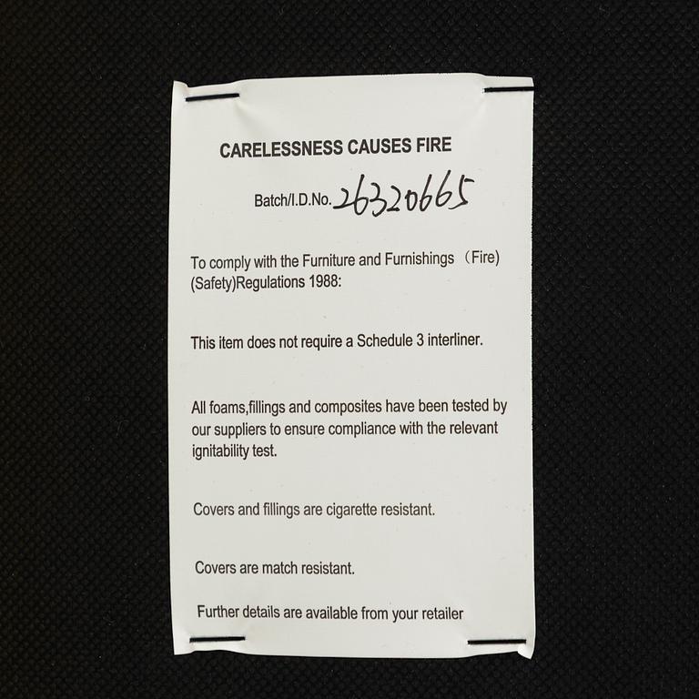 An 'Argyle' bench, Eichholtz, contemporary.