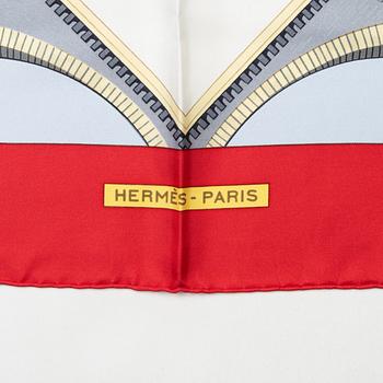 Hermès, scarf, "Bordeaux Porte Océane".