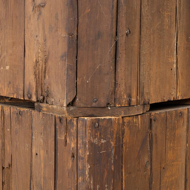 A corner cabinet, Värmland, 19th Century.