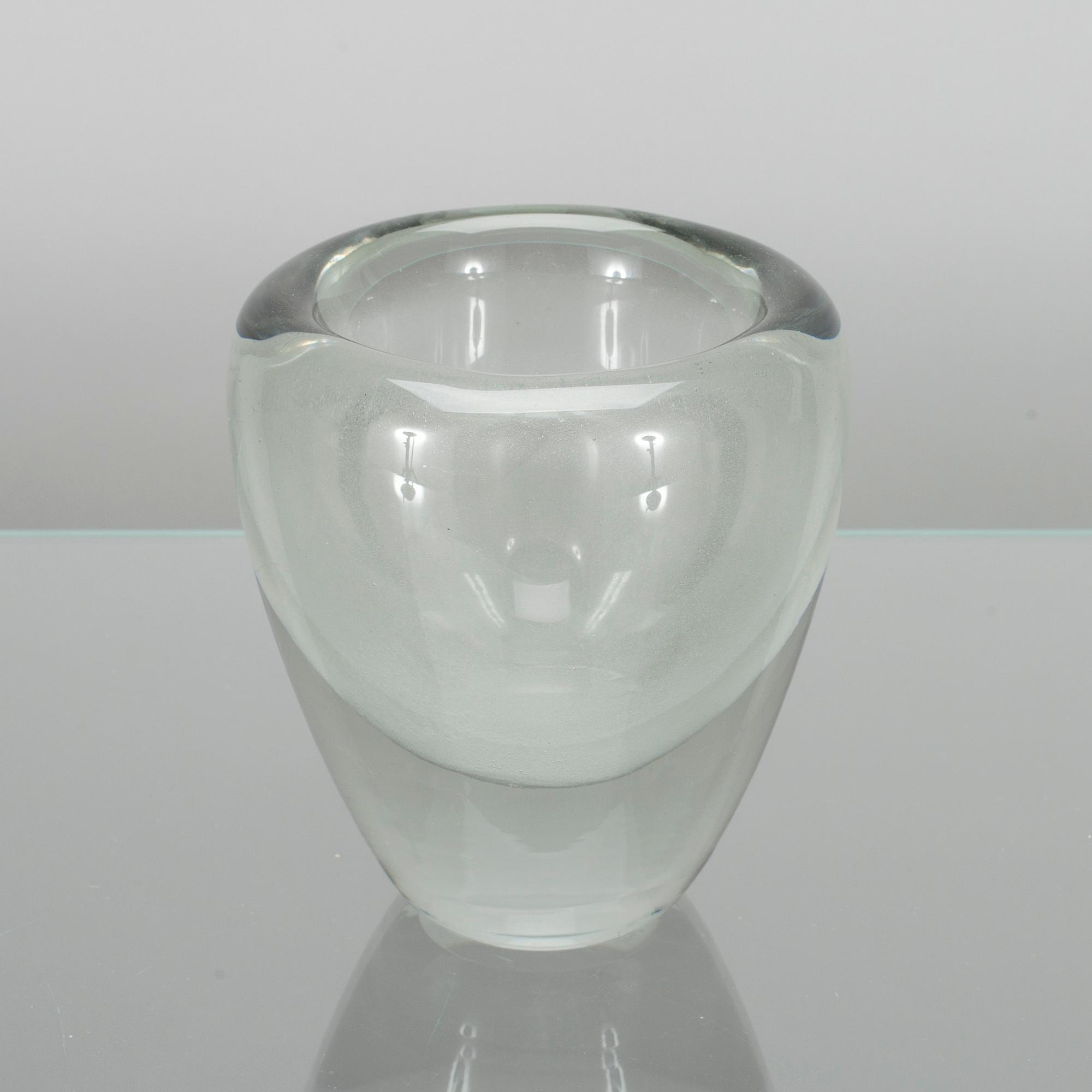 VAS, glas, Kaj Franck, signerad K. Franck, Nuutajärvi Notsjö -51.