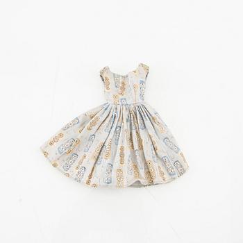 Bild-Lilli doll Germany 1956-64 and various clothes including Lilly clothes.