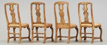 STOLAR, 4 st, senbarock, 1700-tal.