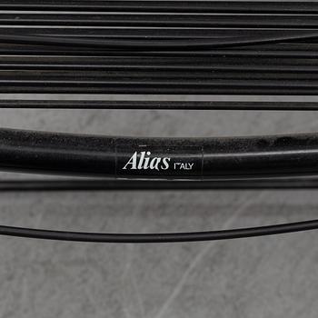 Giandomenico Belotti, six 'Spaghetti' chairs, Alias, Italy.