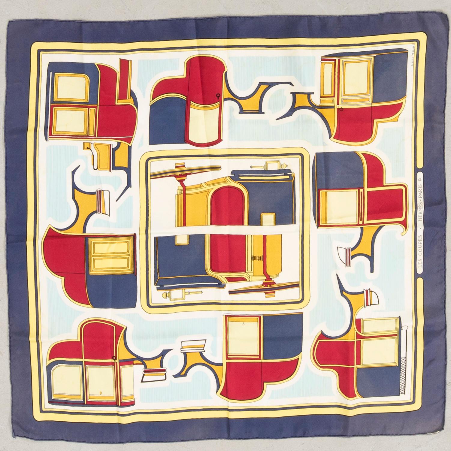 Hermès, scarf vintage.