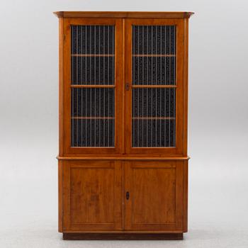 A bookcase, circa 1900.
