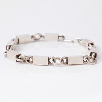 ARMBAND, sterlingssilver, Wiwen Nilsson, Lund 1958.